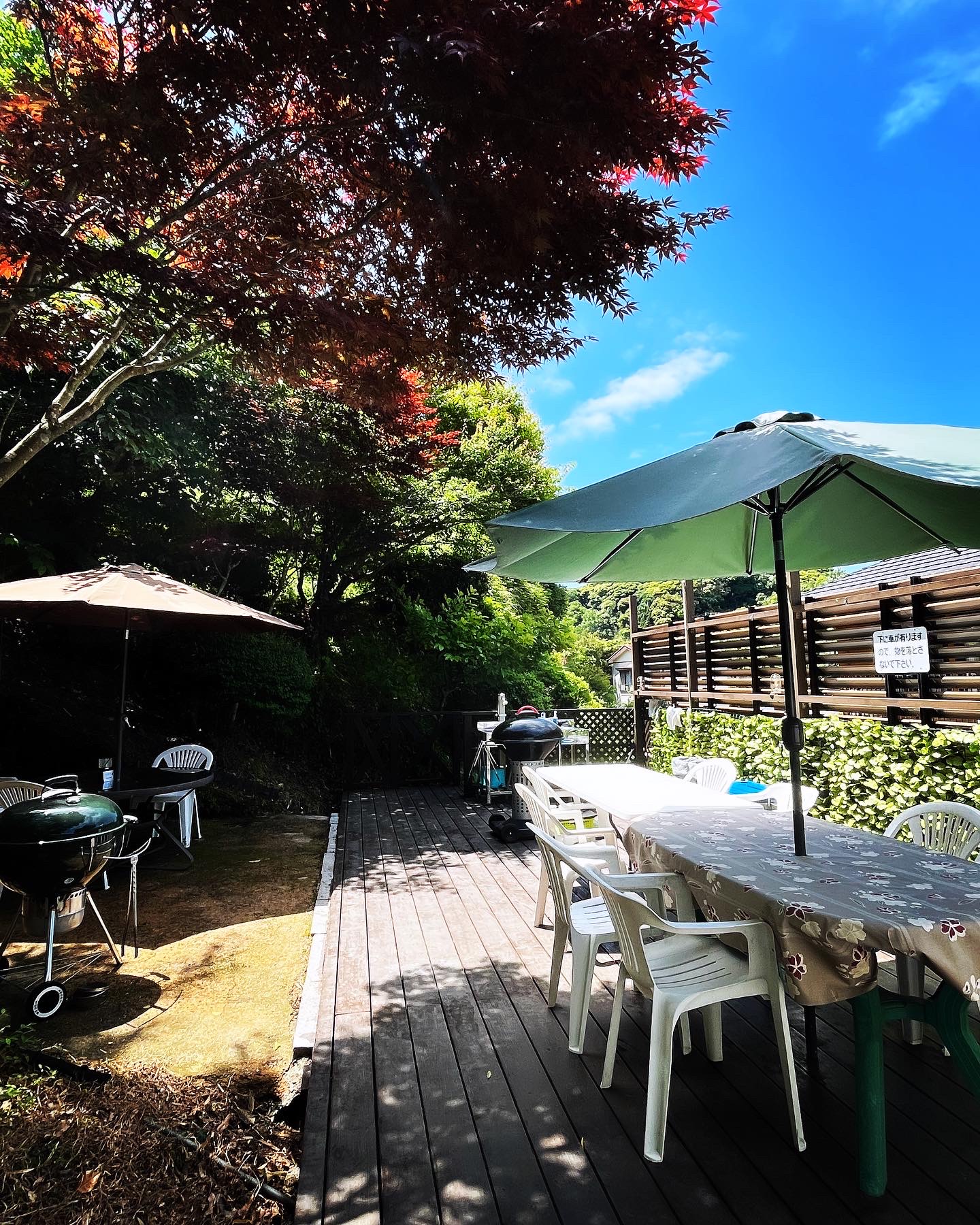 BBQの様子1
