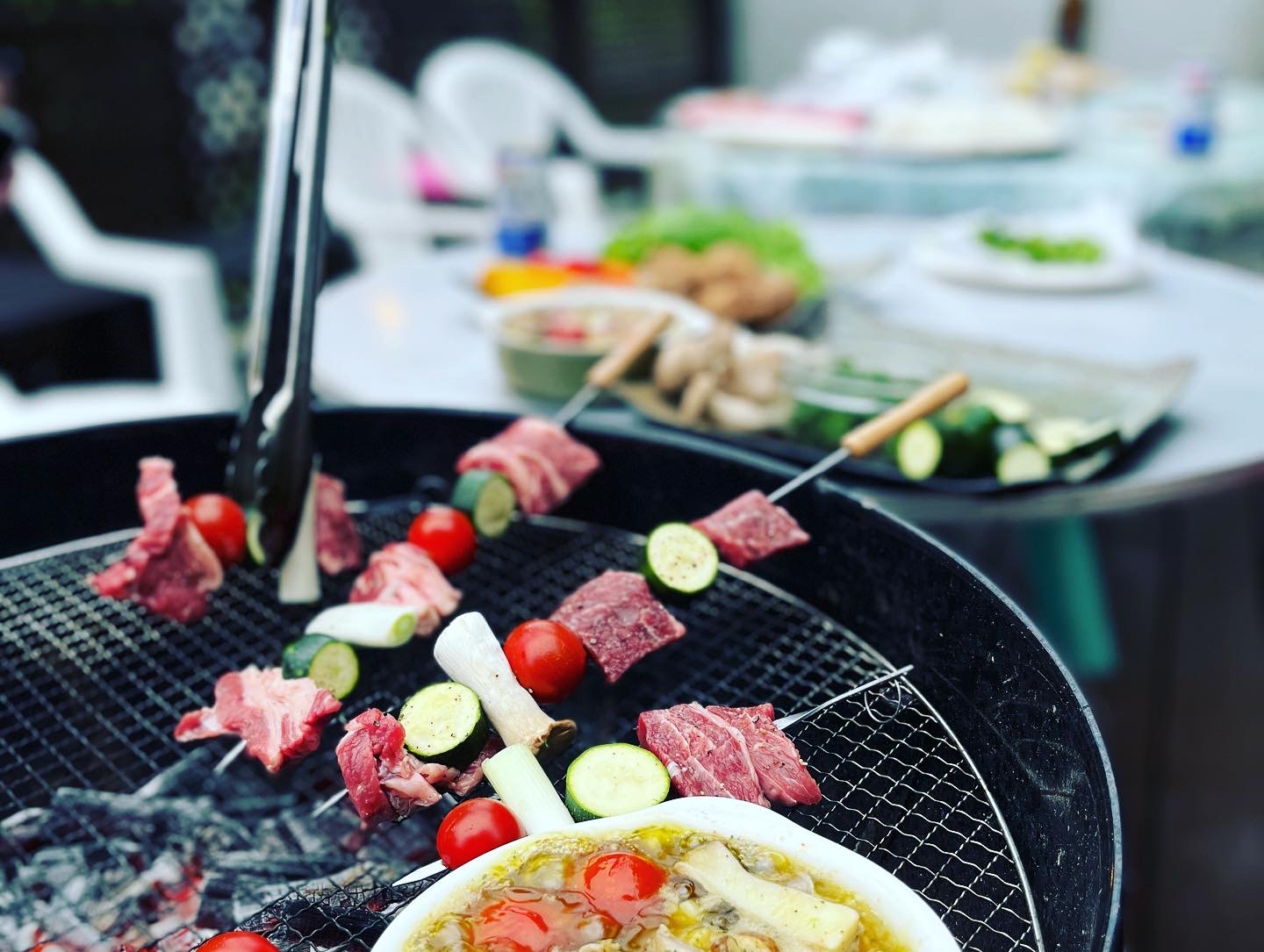 BBQの様子3